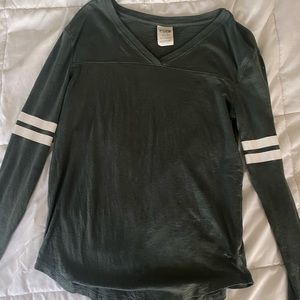 Olive Green VS PINK Long Sleeve